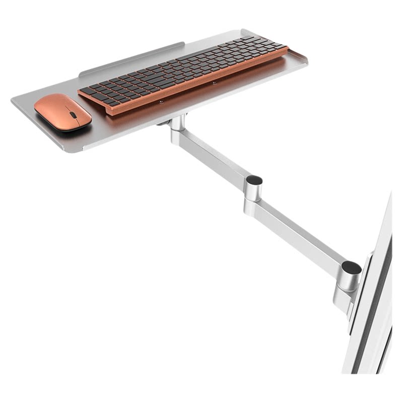 Monitor Arm Single - Kablosuz Klavye ve Fare Döner Tepsisi