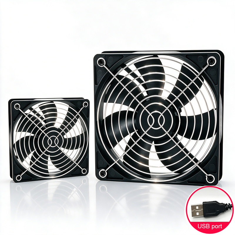 Usb Fan Silent - USB Soğutma Fanı Router Set Üstü