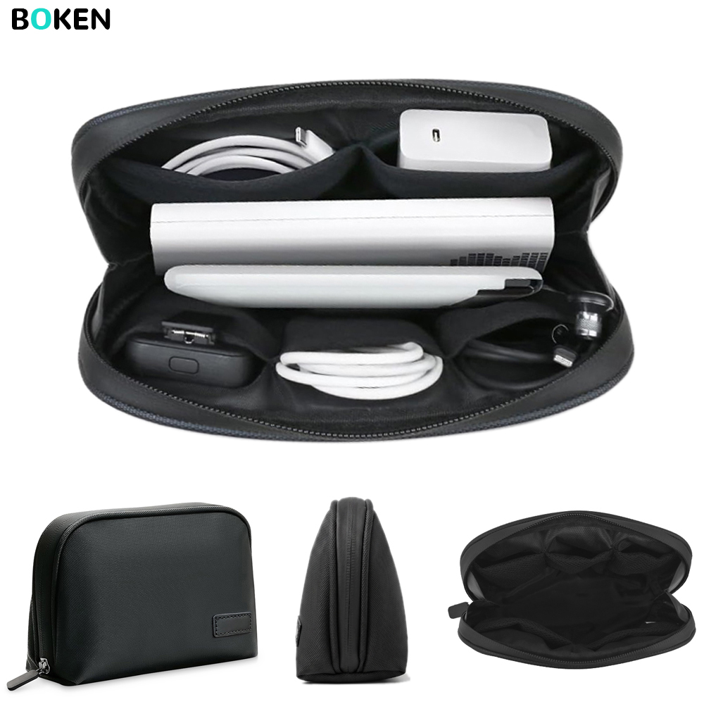 Tech Accessories Travel Case - Hafif Su Geçirmez Teknoloji Çantası, Seyahat