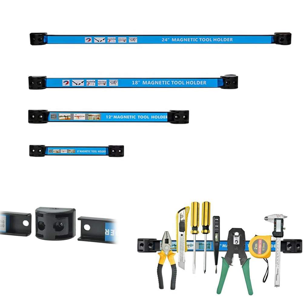 Tech Accessories Holder - 8/12/18/24 inç güçlü manyetik alet tutucu