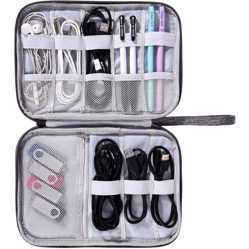 Tech Accessories Case - Elektronik Eşya Düzenleyici Çantası Su Geçirmez