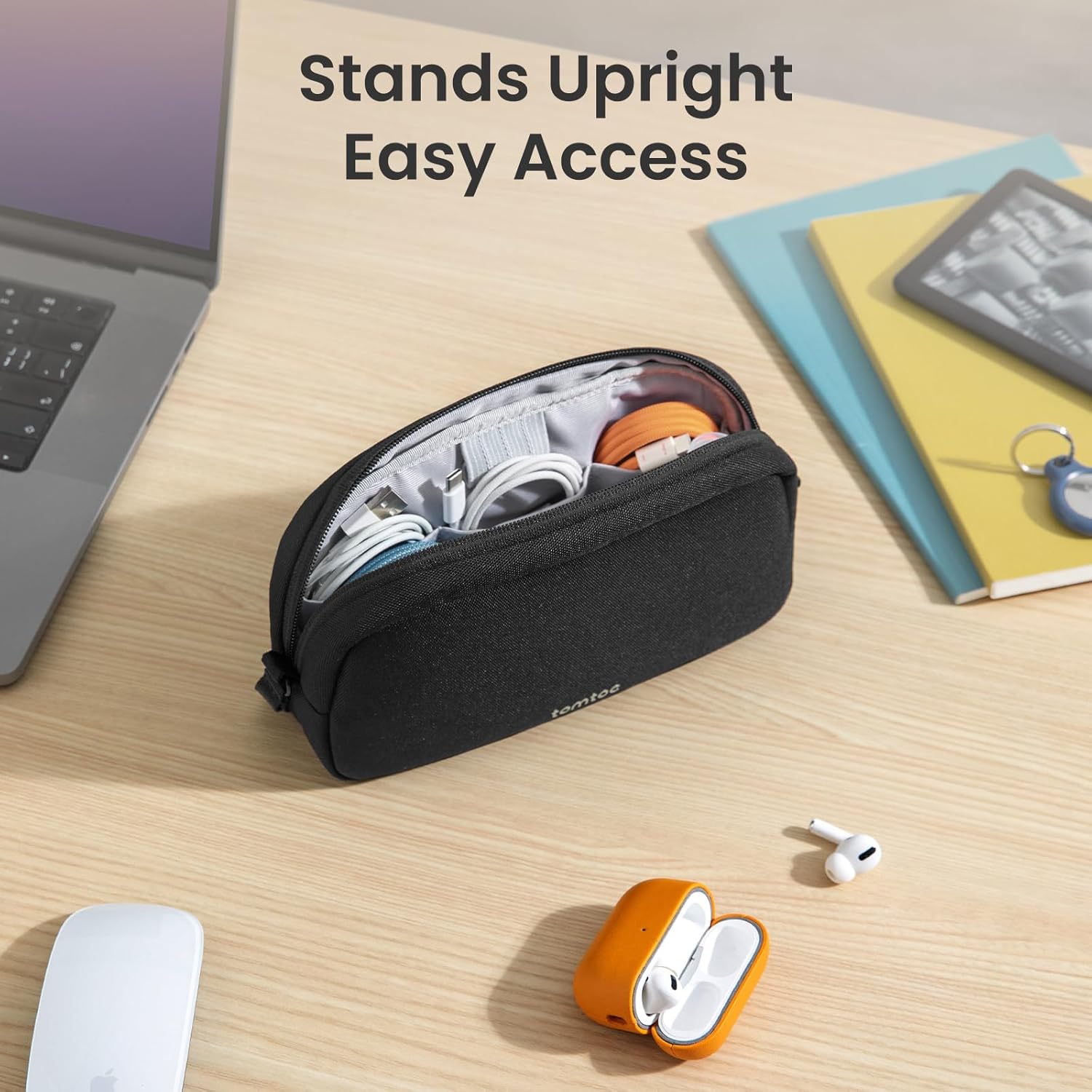 Tech Accessories Travel Case - Elektronik Cihaz Düzenleyici Seyahat Çantası Su