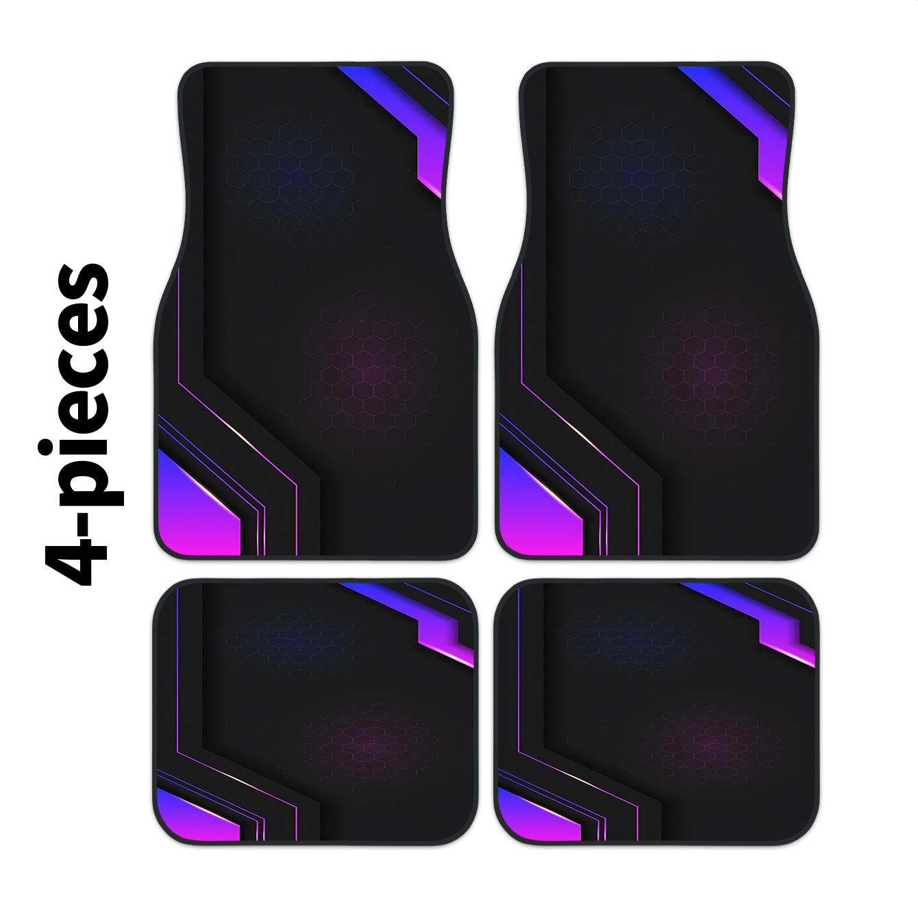 Tech Protect Accessories - 4 adet 2D Yüksek Teknoloji Geometrik