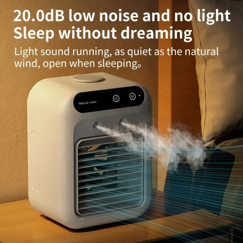 Usb Fan Silent - Taşınabilir Şarj Edilebilir Mini Masaüstü Hava