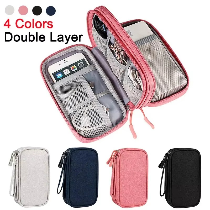 Tech Accessories Case - Seyahat Su Geçirmez Taşıma Çantası Elektronik