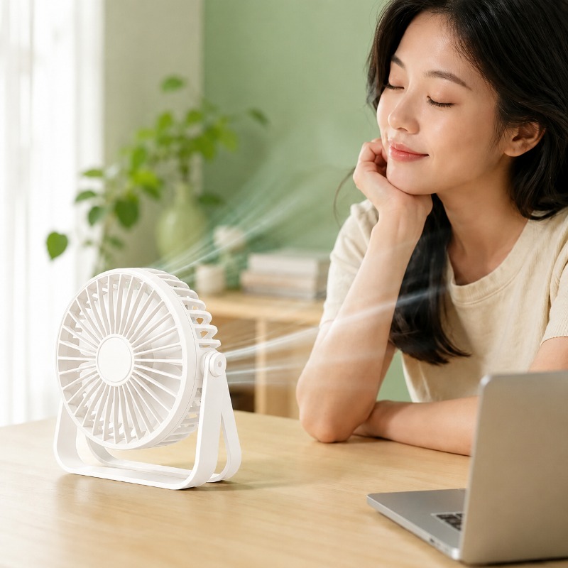 Usb Fan Silent - Mini Sessiz USB Masaüstü Taşınabilir Küçük