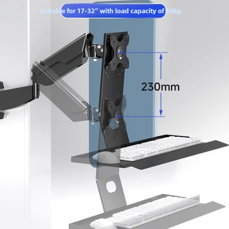 Monitor Arm Single - Ağır Hizmet Tipi Monitör Askı Aparatı