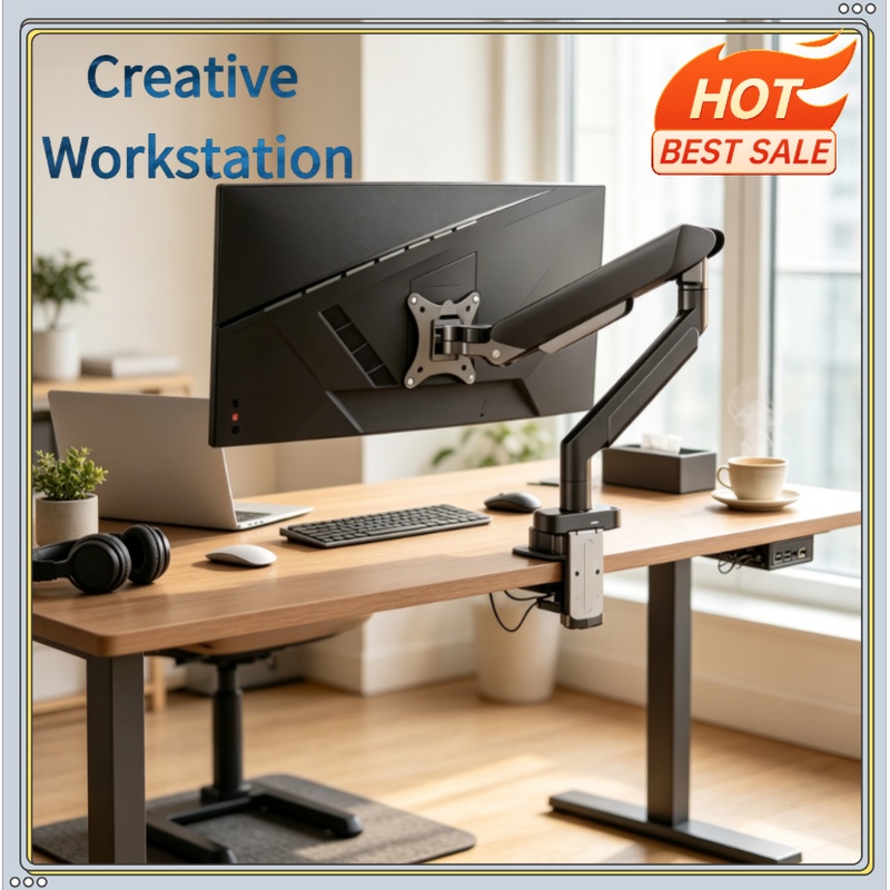 Monitor Arm Single - 14″–32″ Ekranlar için Tek Monitör Montaj