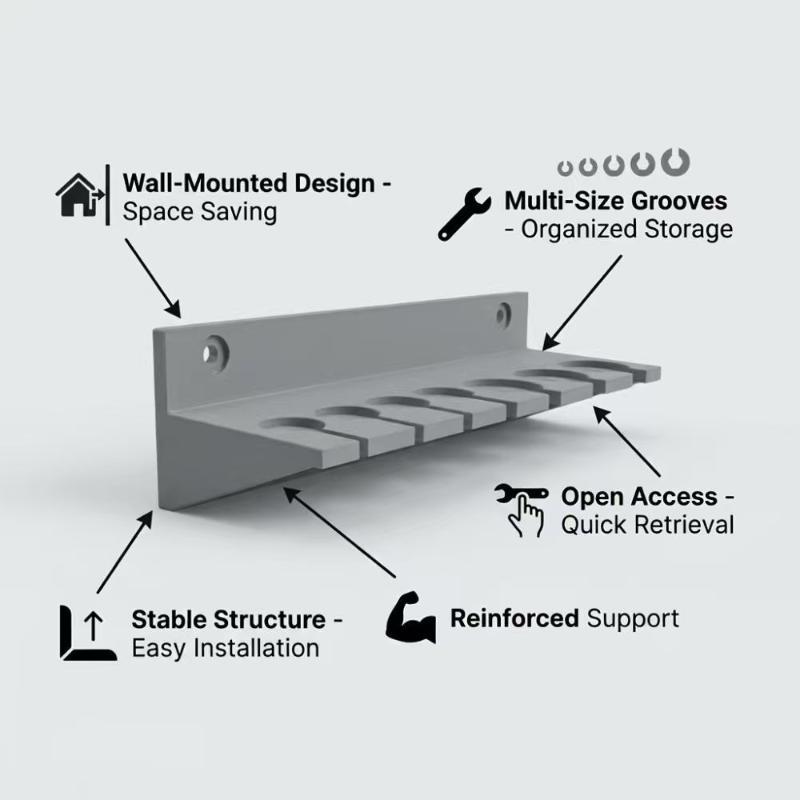 T Saplı Alet Rafı Duvar Saklam - Tech Accessories Holder incelemesi ve fiyatı