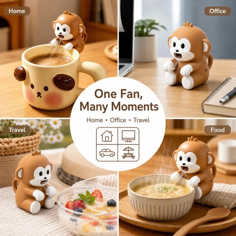 Taşınabilir Maymun Şekilli Yiy - Usb Fan Silent incelemesi ve fiyatı