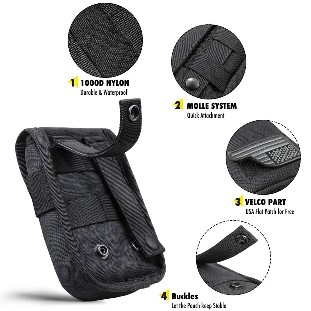 Taktik Telefon Çantası Molle,  - Tech Wear Accessories incelemesi ve fiyatı