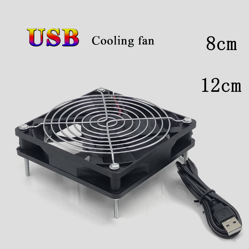 8/12 cm 12 V USB Powered Bilgi - Usb Fan Silent incelemesi ve fiyatı