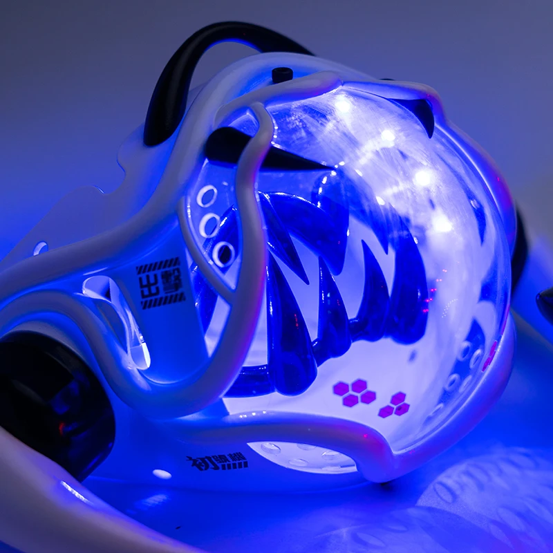 Cyberpunk Tarzı LED Makine Mas - Tech Wear Accessories incelemesi ve fiyatı