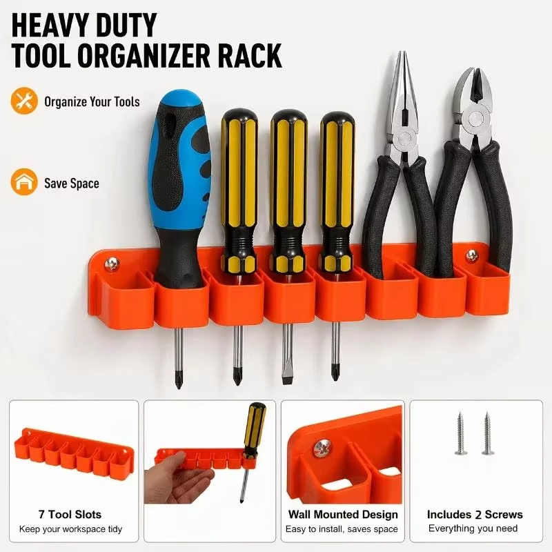 7 Bölmeli Duvara Monte Alet Dü - Tech Accessories Holder incelemesi ve fiyatı
