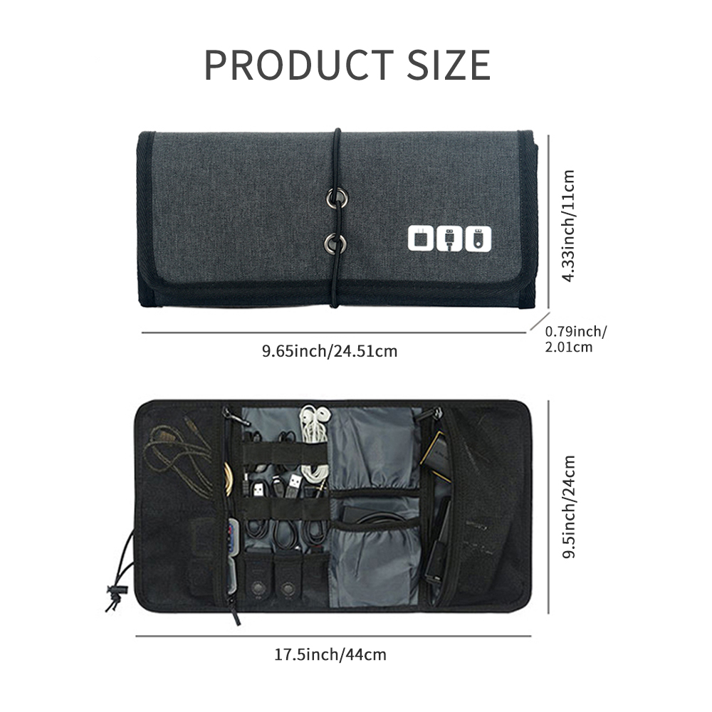 Seyahat Kablo Saklama Çantası, - Tech Accessories Travel Case incelemesi ve fiyatı