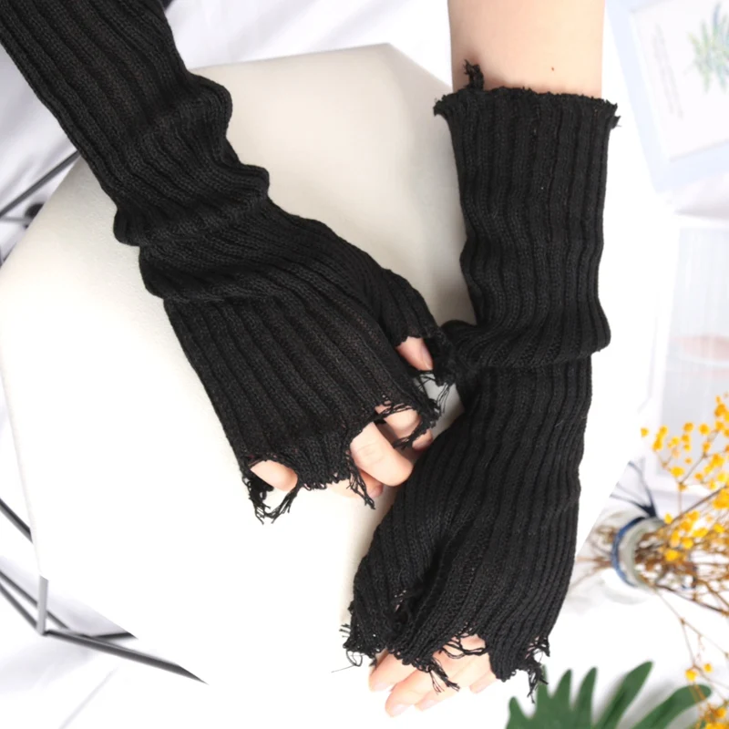 1 çift Punk kırık Unisex eldiv - Tech Wear Accessories incelemesi ve fiyatı
