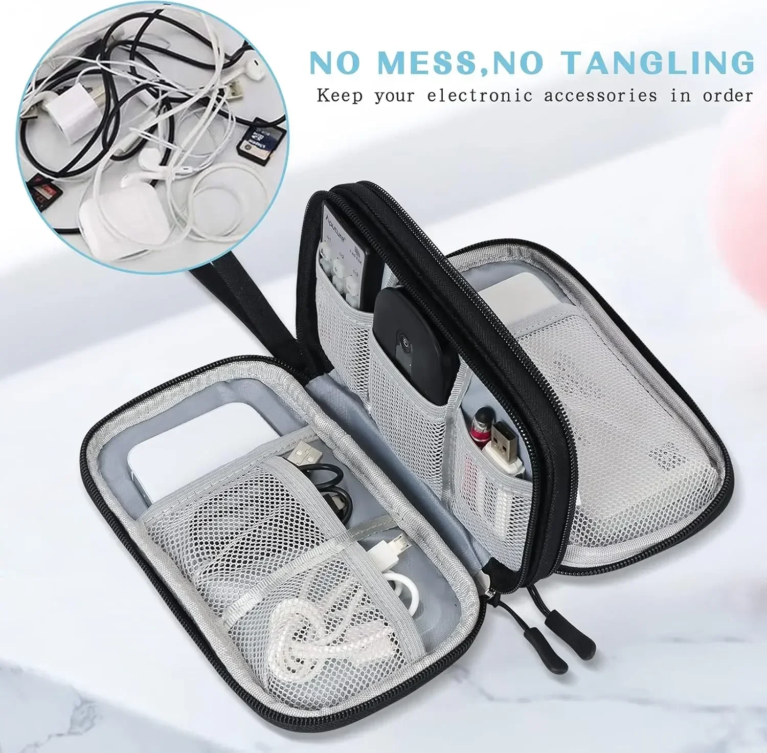 Seyahat Kablo Çantası Taşınabi - Tech Accessories Case incelemesi ve fiyatı