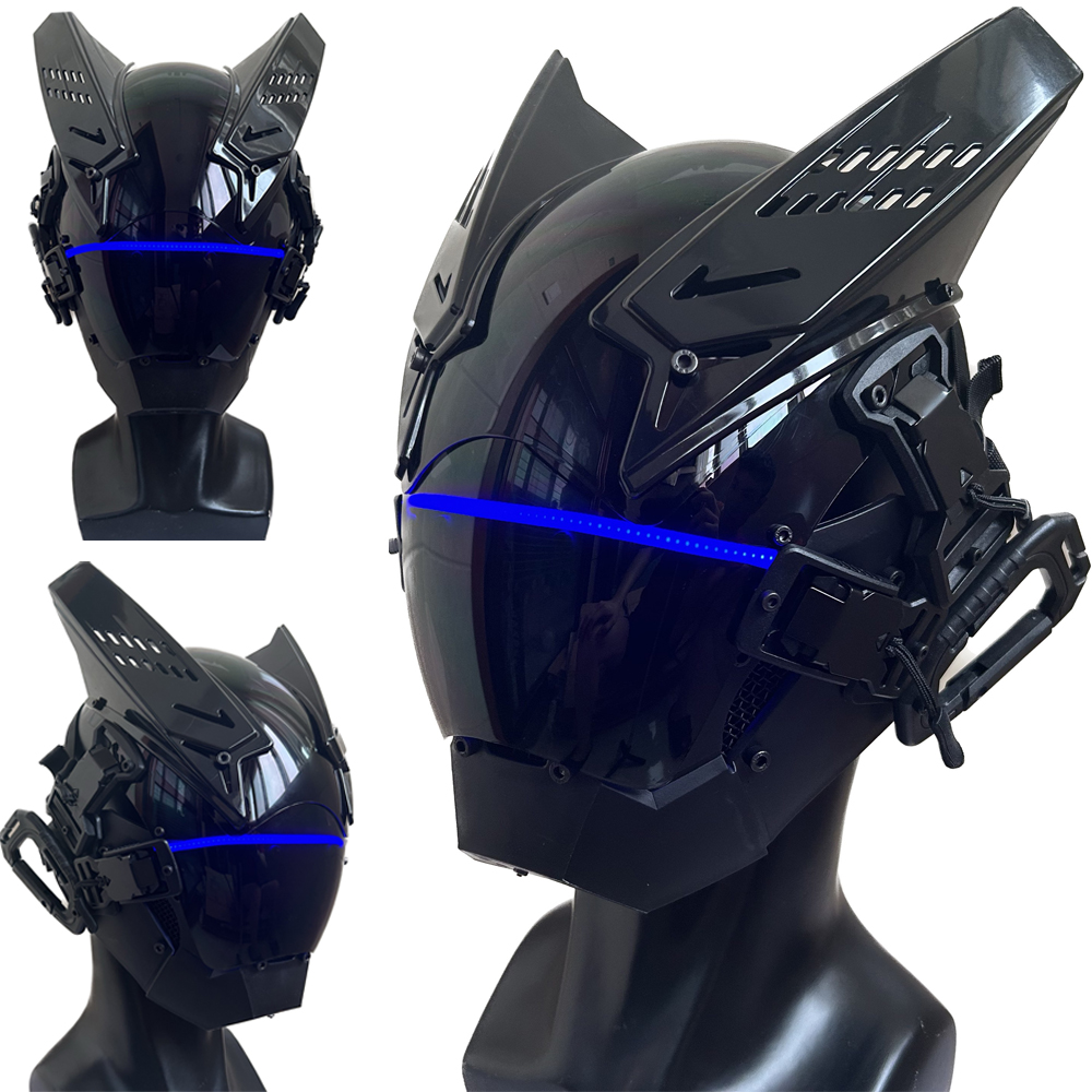 Cyberpunk Punk maske kask, füt - Tech Wear Accessories incelemesi ve fiyatı