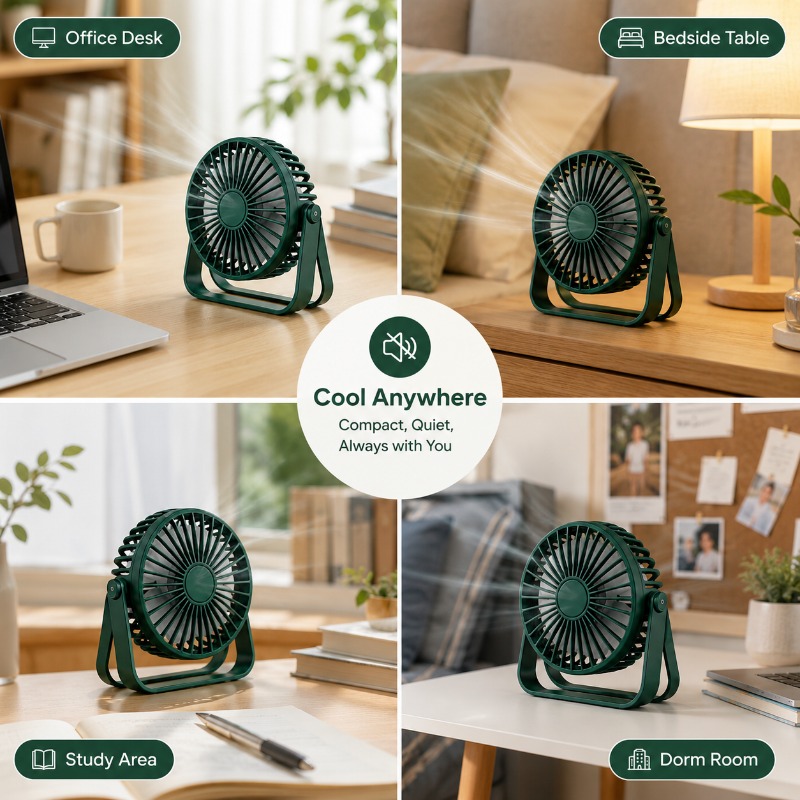 Mini Sessiz USB Masaüstü Taşın - Usb Fan Silent incelemesi ve fiyatı
