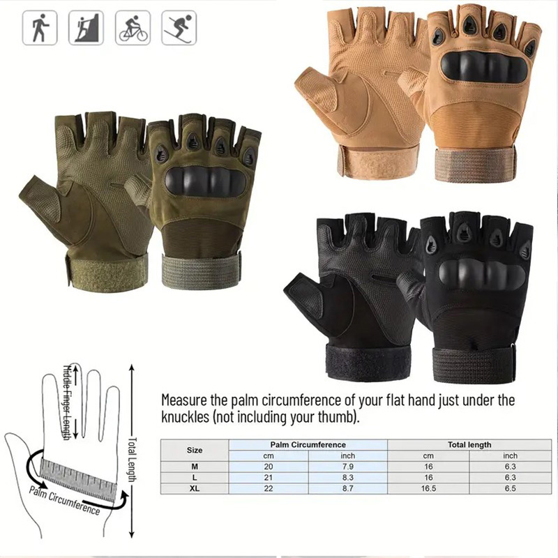 Erkekler için 1 Çift Taktik Pa - Tech Wear Accessories incelemesi ve fiyatı