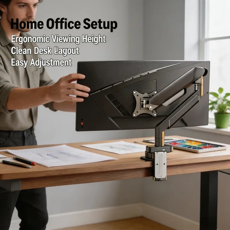 14″–32″ Ekranlar için Tek Moni - Monitor Arm Single incelemesi ve fiyatı