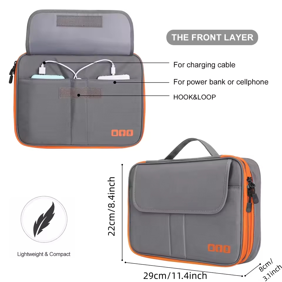Seyahat Çift Katmanlı Dijital  - Tech Accessories Case incelemesi ve fiyatı