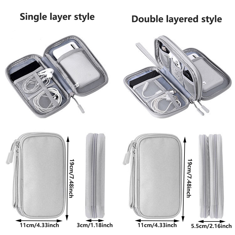 Çok Renkli Taşınabilir Seyahat - Tech Accessories Case incelemesi ve fiyatı